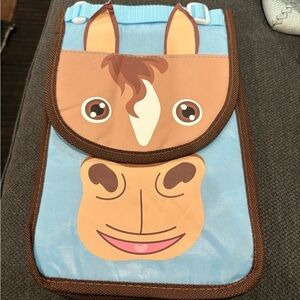 RARE-Charming lunch bag of Caroline Kennedy’s horse, Macaroni.